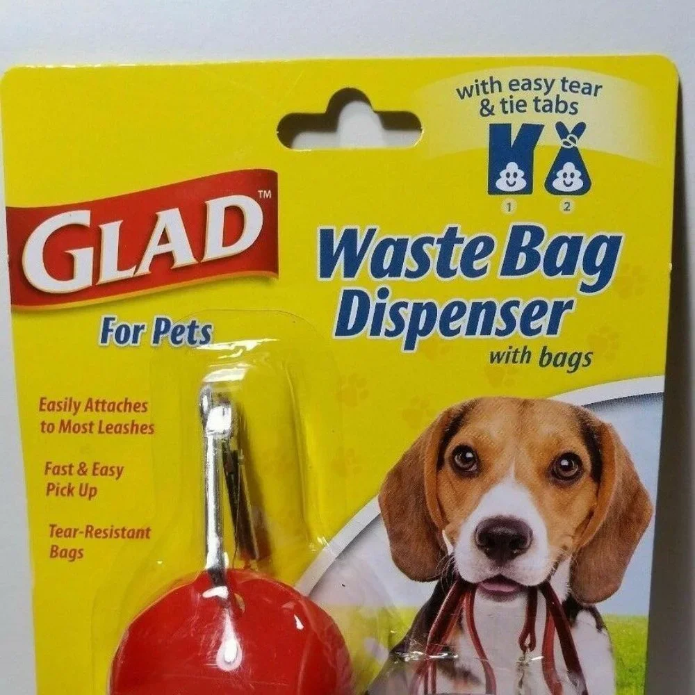 5 Glad for Pets Waste Bag Dispenser Unscented